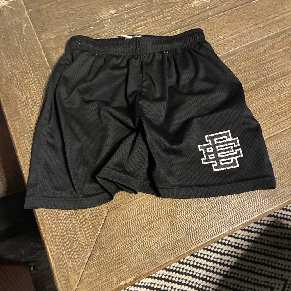 Black Mesh Men's Shorts